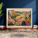 Yayoi Kusama Japanese Art Canvas Print, Abstract Art, Large