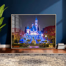 Disney Castle Wall Art Canvas Print – Magical Fairytale