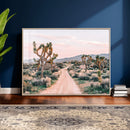 Joshua Tree Park Wall Art Canvas Print – Framed Desert Road by MyGreatCanvas | Canvas Wall Art Prints | Photo Prints & Wall Decor