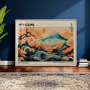 Yayoi Kusama Inspired Japanese Landscape Wall Art Canvas by MyGreatCanvas | Canvas Wall Art Prints | Photo Prints & Wall Decor