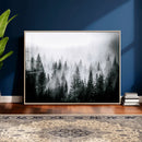 Foggy Forest Wall Art Canvas Print – Mountain Woodland by MyGreatCanvas | Canvas Wall Art Prints | Photo Prints & Wall Decor