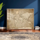 Colorful Watercolor World Map Canvas Wall Art – Framed by MyGreatCanvas | Canvas Wall Art Prints | Photo Prints & Wall Decor