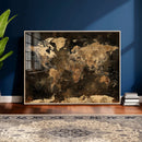 World Map Canvas Print, Modern Decorative Framed Map Artwork by MyGreatCanvas | Canvas Wall Art Prints | Photo Prints & Wall Decor