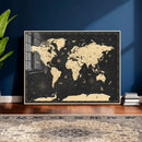 World Map Canvas Print – Detailed Map of the World Wall Art by MyGreatCanvas | Canvas Wall Art Prints | Photo Prints & Wall Decor
