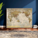 World Map Canvas Print – Detailed Map of the World Wall Art by MyGreatCanvas | Canvas Wall Art Prints | Photo Prints & Wall Decor