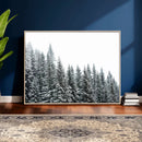 Misty Mountain Forest Canvas Print, Foggy Pine Trees Nature by MyGreatCanvas | Canvas Wall Art Prints | Photo Prints & Wall Decor