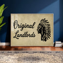 Original Landlords Wall Art Canvas Print, Native American by MyGreatCanvas | Canvas Wall Art Prints | Photo Prints & Wall Decor