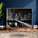 Austin Skyline Wall Art Canvas Print, Austin Downtown Night by MyGreatCanvas | Canvas Wall Art Prints | Photo Prints & Wall Decor