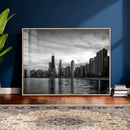 Chicago Wall Art Canvas Print, Chicago City Downtown Night by MyGreatCanvas | Canvas Wall Art Prints | Photo Prints & Wall Decor