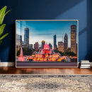 Chicago Wall Art Canvas Print - Chicago City Downtown Night by MyGreatCanvas | Canvas Wall Art Prints | Photo Prints & Wall Decor