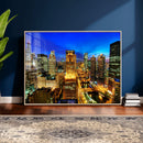 Chicago Wall Art Canvas Print - Chicago City Downtown Night by MyGreatCanvas | Canvas Wall Art Prints | Photo Prints & Wall Decor
