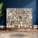 Abstract Longhorn Wall Art Canvas Print - Cow Animal Drawing by MyGreatCanvas | Canvas Wall Art Prints | Photo Prints & Wall Decor