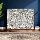 Abstract Texas Cow Wall Art Canvas Print - Farm Longhorn by MyGreatCanvas | Canvas Wall Art Prints | Photo Prints & Wall Decor