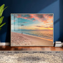 Beach Walk Wall Art Canvas Print – Soft Coastal Photography by MyGreatCanvas | Canvas Wall Art Prints | Photo Prints & Wall Decor