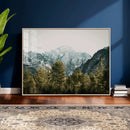 Mountain Forest Wall Art Canvas Print, Alpine Landscape by MyGreatCanvas | Canvas Wall Art Prints | Photo Prints & Wall Decor