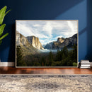 Yosemite Valley Mountain Wall Art Canvas Print, Granite by MyGreatCanvas | Canvas Wall Art Prints | Photo Prints & Wall Decor