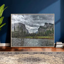 Yosemite Valley River Wall Art Canvas Print, Granite Cliffs by MyGreatCanvas | Canvas Wall Art Prints | Photo Prints & Wall Decor