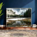 Yosemite Valley Mountain Wall Art Canvas Print, Granite by MyGreatCanvas | Canvas Wall Art Prints | Photo Prints & Wall Decor
