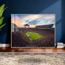 Auburn Stadium Sunset Wall Art Canvas Print, Jordan Hare by MyGreatCanvas | Canvas Wall Art Prints | Photo Prints & Wall Decor