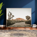Joshua Tree Desert Wall Art Canvas Print, Minimal by MyGreatCanvas | Canvas Wall Art Prints | Photo Prints & Wall Decor