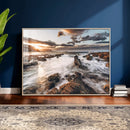 Rocky Coast Ocean Sunset Wall Art Canvas Print, Dramatic by MyGreatCanvas | Canvas Wall Art Prints | Photo Prints & Wall Decor