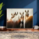 Wild Horse Herd Wall Art Canvas Print, Natural Horse by MyGreatCanvas | Canvas Wall Art Prints | Photo Prints & Wall Decor