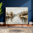 Abstract Landscape Wall Art Canvas Print, Modern Lake by MyGreatCanvas | Canvas Wall Art Prints | Photo Prints & Wall Decor