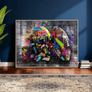 Graffiti American Football Helmet Street Art Wall Art Canvas by MyGreatCanvas | Canvas Wall Art Prints | Photo Prints & Wall Decor