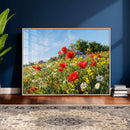 Wildflower Meadow Wall Art Canvas Print – Colorful Poppy and by MyGreatCanvas | Canvas Wall Art Prints | Photo Prints & Wall Decor