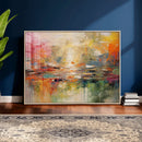 Colorful Abstract Canvas Wall Art — Large Textured Oil by MyGreatCanvas | Canvas Wall Art Prints | Photo Prints & Wall Decor