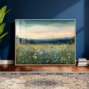 Wildflower Meadow Oil Painting Canvas — Daisy Lavender by MyGreatCanvas | Canvas Wall Art Prints | Photo Prints & Wall Decor