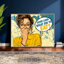 Pop Art Print Bathroom Sign Wall Art Canvas Print — Funny by MyGreatCanvas | Canvas Wall Art Prints | Photo Prints & Wall Decor