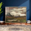 Gustav Macoun Heathland Canvas Print, Czech Landscape Oil by MyGreatCanvas | Canvas Wall Art Prints | Photo Prints & Wall Decor