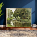 Anders Zorn Watercolor Canvas Print, Örtofta 1905 Swedish by MyGreatCanvas | Canvas Wall Art Prints | Photo Prints & Wall Decor