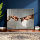 Funny Bathroom Wall Art Canvas, Creation of Toilet Paper by MyGreatCanvas | Canvas Wall Art Prints | Photo Prints & Wall Decor