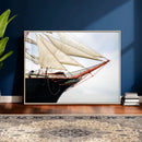 Sailboat Wall Art Canvas Print, Vintage Ship Bow Framed by MyGreatCanvas | Canvas Wall Art Prints | Photo Prints & Wall Decor