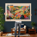 Yayoi Kusama Japanese Art Canvas Print, Abstract Art, Large