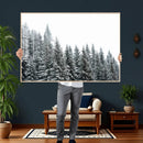 Misty Mountain Forest Canvas Print, Foggy Pine Trees Nature by MyGreatCanvas | Canvas Wall Art Prints | Photo Prints & Wall Decor