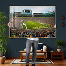 Green Bay Packers Stadium Wall Art Canvas Print, Lambeau by MyGreatCanvas | Canvas Wall Art Prints | Photo Prints & Wall Decor