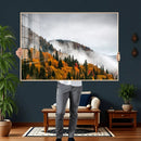 Autumn Forest Wall Art Canvas Print, Foggy Mountain by MyGreatCanvas | Canvas Wall Art Prints | Photo Prints & Wall Decor