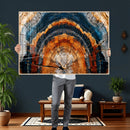 Abstract Wood Grain Canvas Print, Tree Ring Pattern Wall by MyGreatCanvas | Canvas Wall Art Prints | Photo Prints & Wall Decor