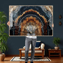 Abstract Wood Grain Canvas Print, Tree Ring Pattern Wall by MyGreatCanvas | Canvas Wall Art Prints | Photo Prints & Wall Decor