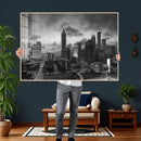 Atlanta Skyline Wall Art Canvas Print, Atlanta Downtown by MyGreatCanvas | Canvas Wall Art Prints | Photo Prints & Wall Decor
