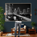 Austin Skyline Wall Art Canvas Print, Austin Downtown Night by MyGreatCanvas | Canvas Wall Art Prints | Photo Prints & Wall Decor
