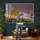 Baltimore Skyline Wall Art Canvas Print, Baltimore Downtown by MyGreatCanvas | Canvas Wall Art Prints | Photo Prints & Wall Decor