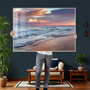 Ocean Sunset Wall Art Canvas Print – Coastal Beach by MyGreatCanvas | Canvas Wall Art Prints | Photo Prints & Wall Decor
