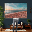 Pastel Beach Wall Art Canvas Print – Soft Coastal by MyGreatCanvas | Canvas Wall Art Prints | Photo Prints & Wall Decor