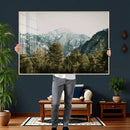 Mountain Forest Wall Art Canvas Print, Alpine Landscape by MyGreatCanvas | Canvas Wall Art Prints | Photo Prints & Wall Decor