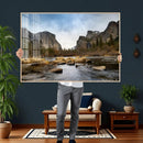 Yosemite Valley Mountain Landscape Wall Art Canvas Print, by MyGreatCanvas | Canvas Wall Art Prints | Photo Prints & Wall Decor