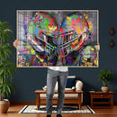 Graffiti Football Helmets Wall Art Canvas Print, Urban by MyGreatCanvas | Canvas Wall Art Prints | Photo Prints & Wall Decor